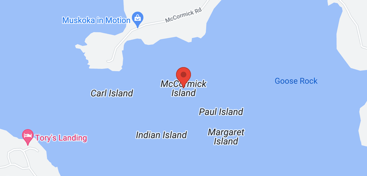 map of MCCORMICK ISLAND